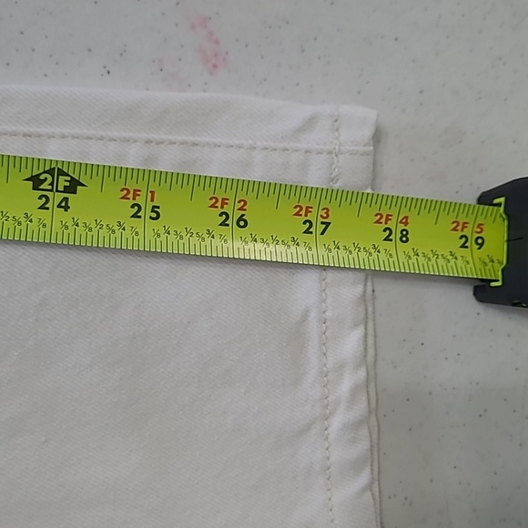 CAbi women's white 100% Boyfriend Jeans size 14 - Picture 8 of 9